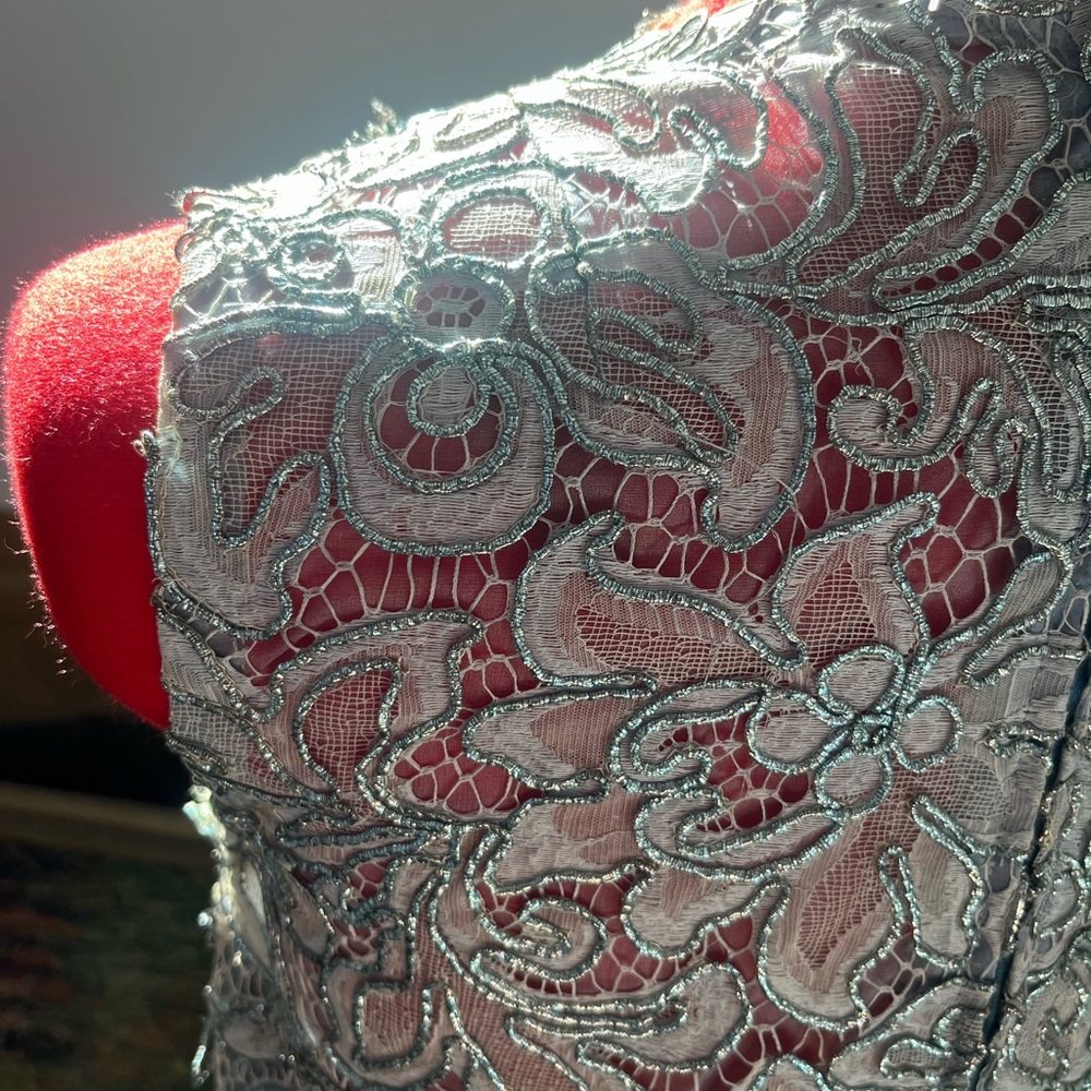 Lace Sheath Dress - Picture 2 of 3